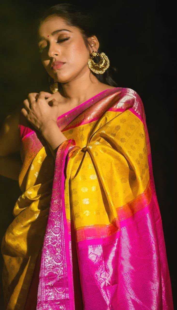 Lichi Silk Soft Saree 2091