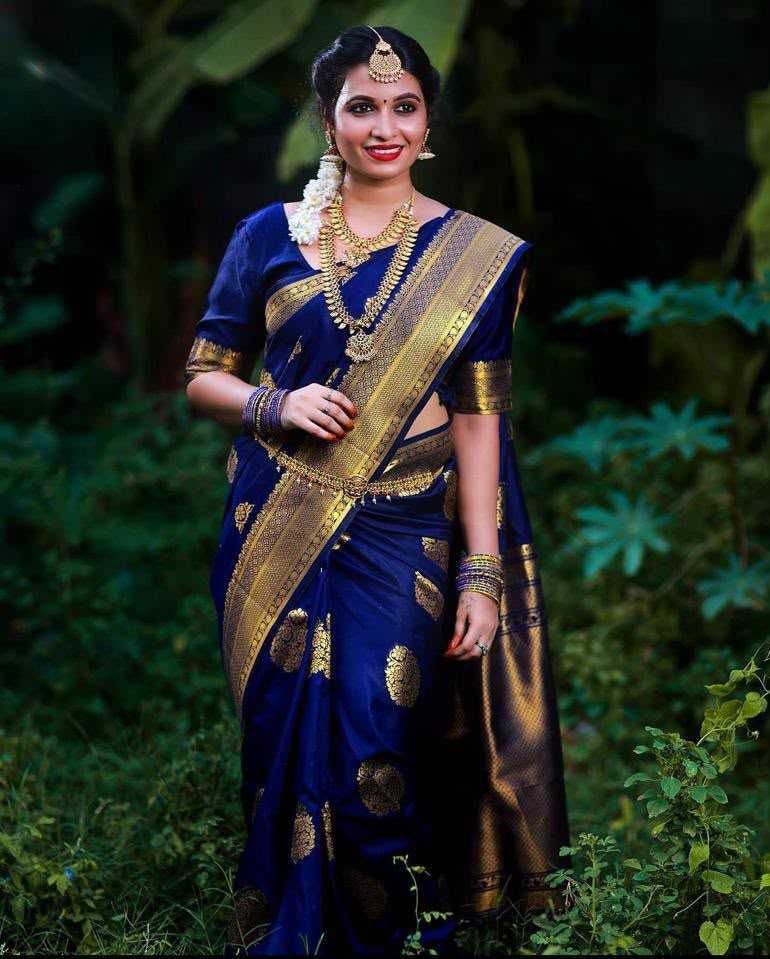 Lichi Silk Soft Saree in Maroon