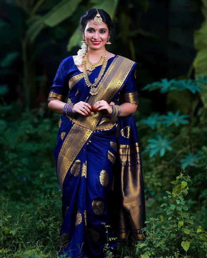 Lichi Silk Soft Saree in Maroon