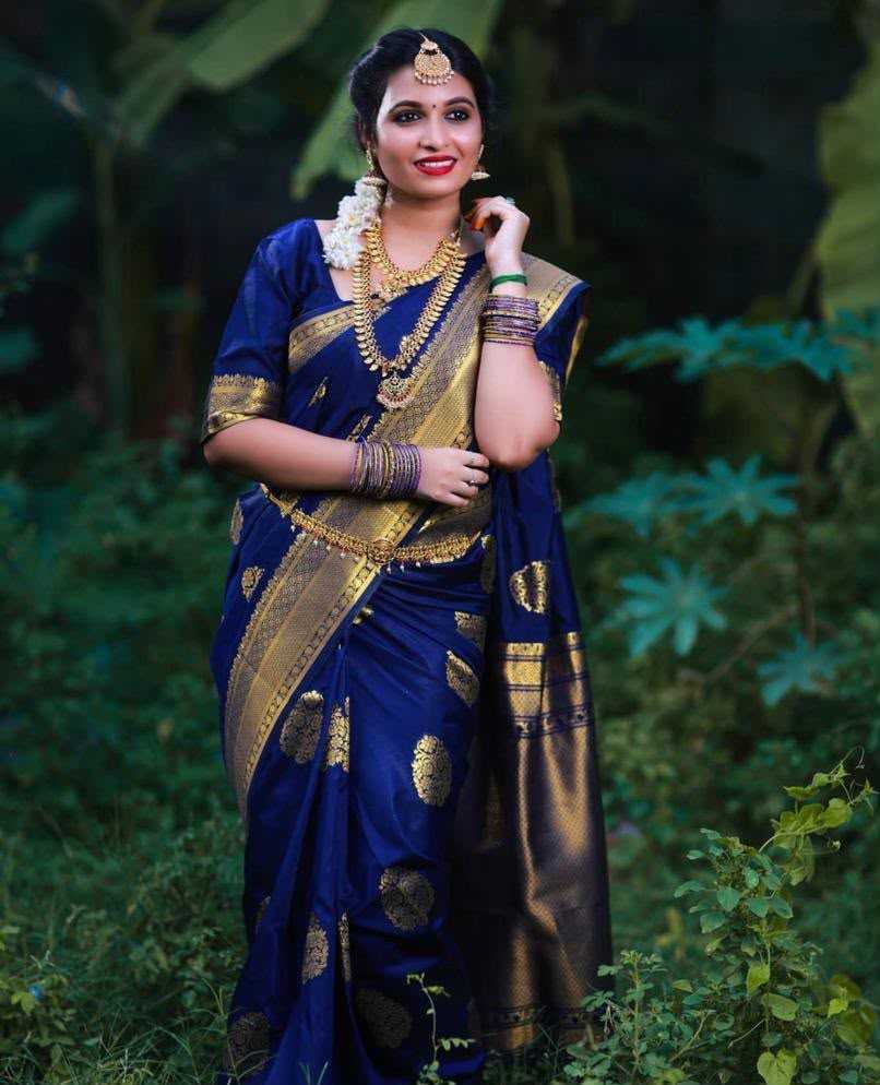Lichi Silk Soft Saree in Maroon
