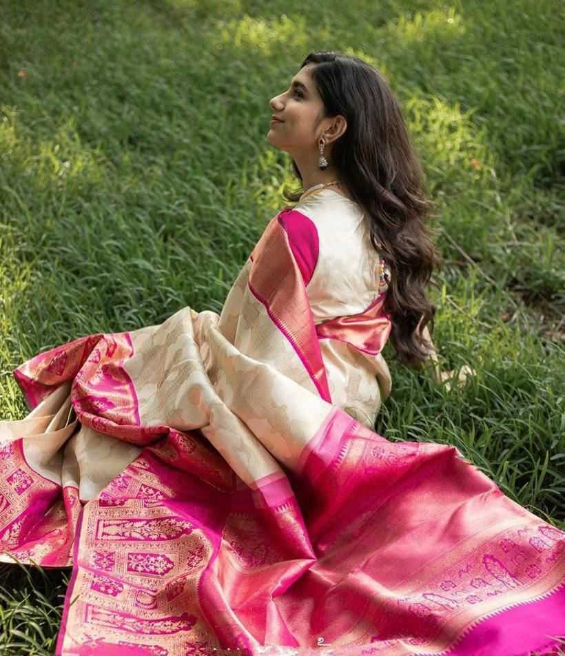 Lichi Silk Soft Saree