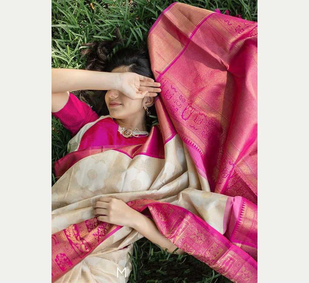 Lichi Silk Soft Saree