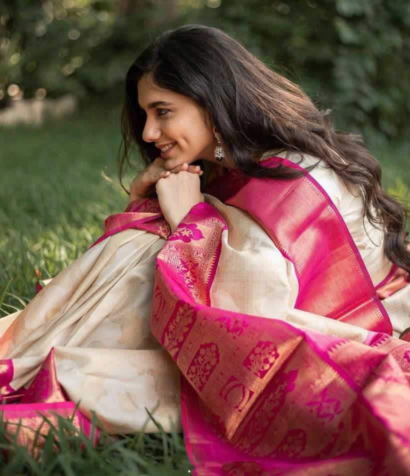 Lichi Silk Soft Saree
