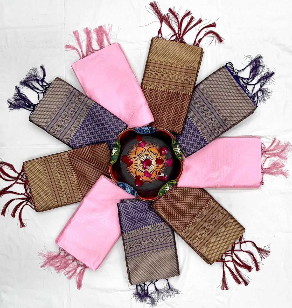 Lichi Silk Soft Saree