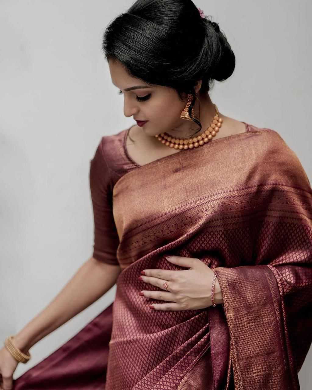 Lichi Silk Soft Saree