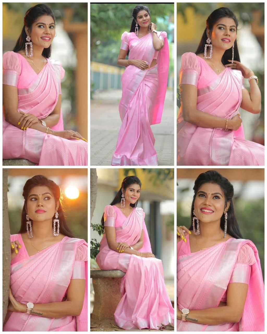 Lichi Silk Soft Saree