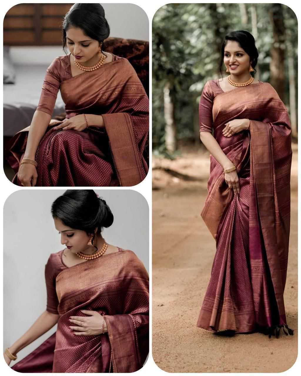 Lichi Silk Soft Saree