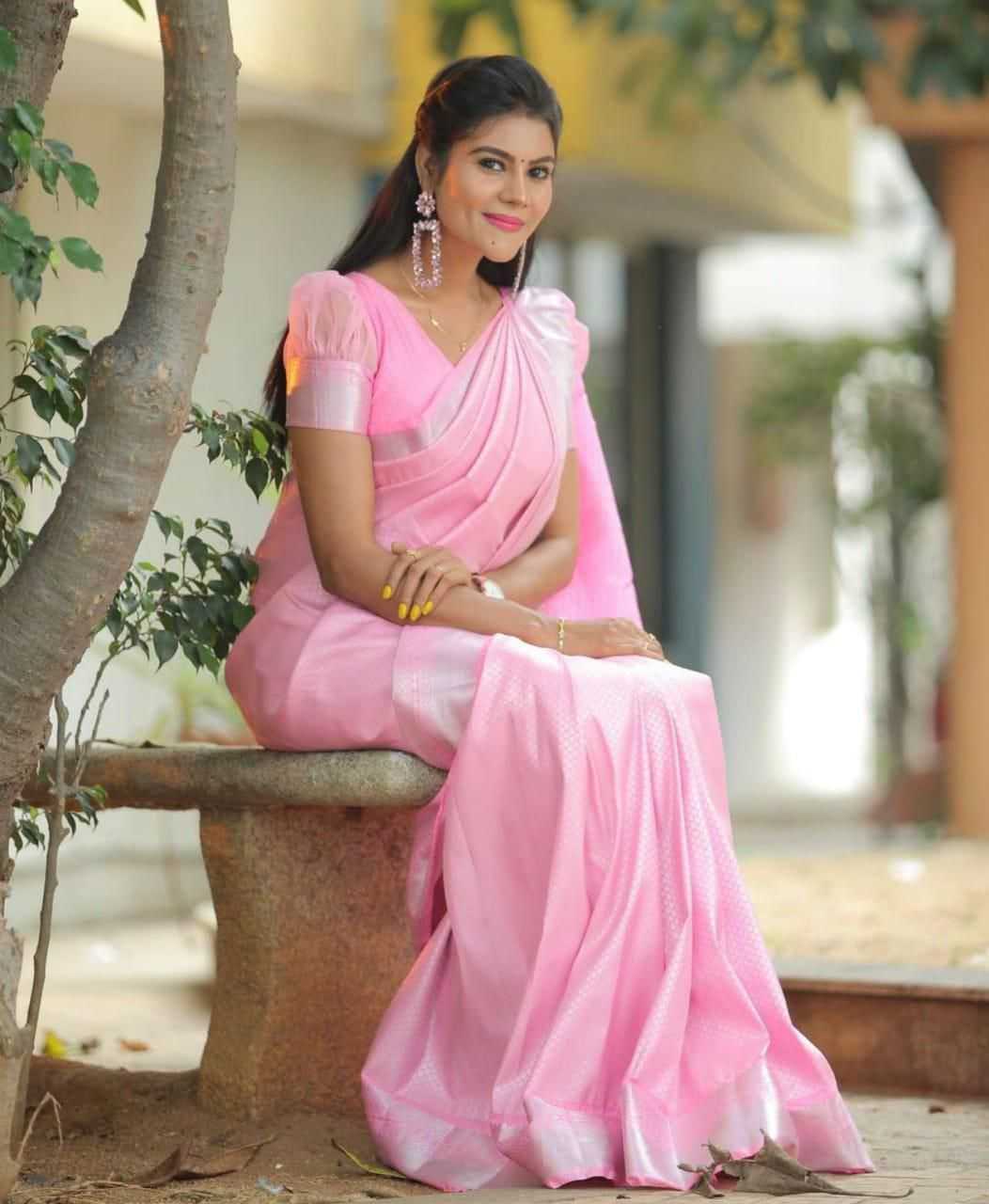 Lichi Silk Soft Saree