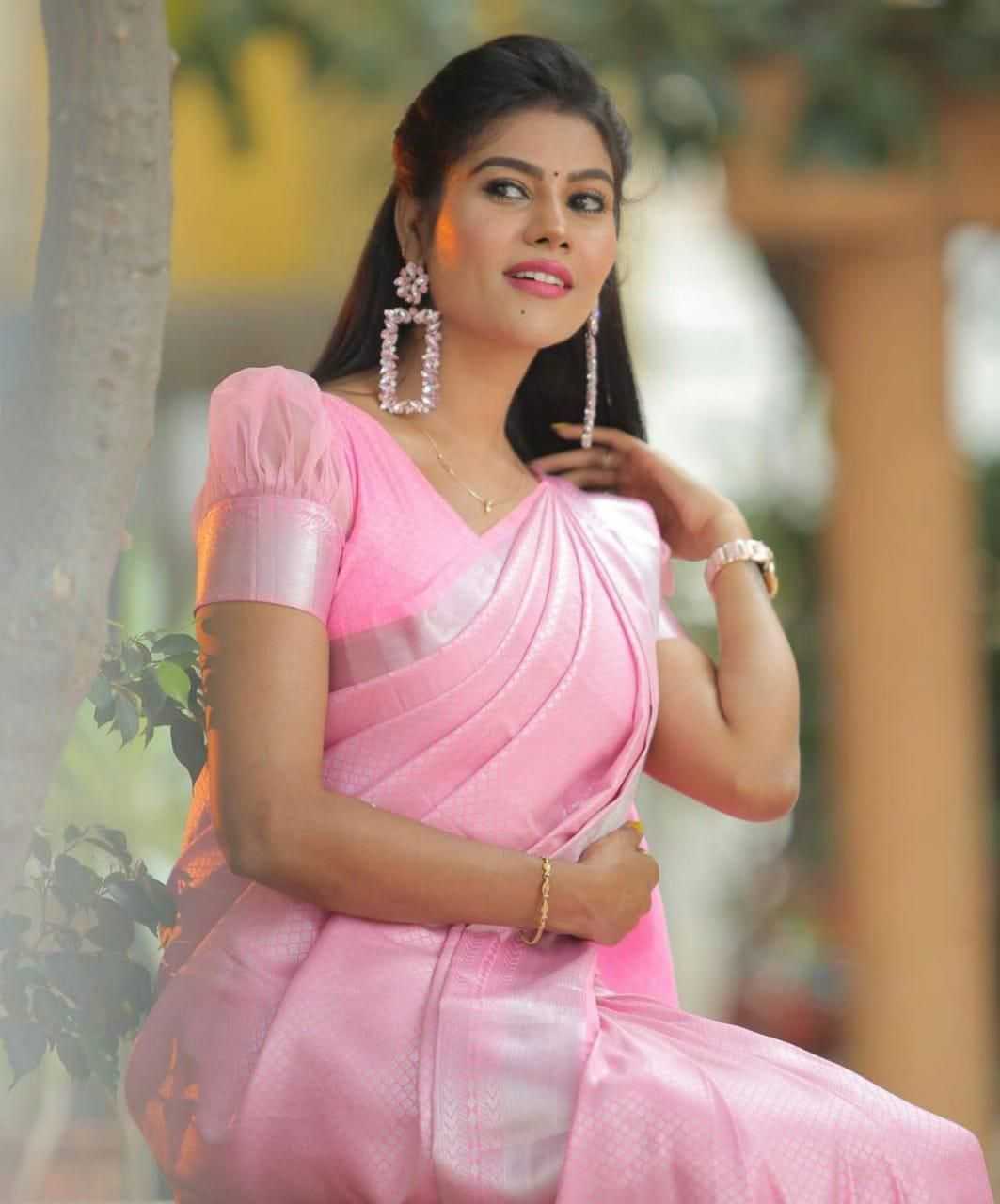 Lichi Silk Soft Saree
