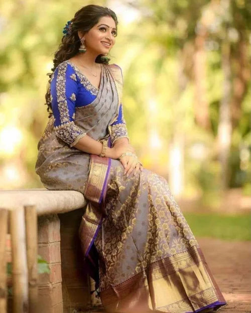 Lichi Silk Soft Saree 3077