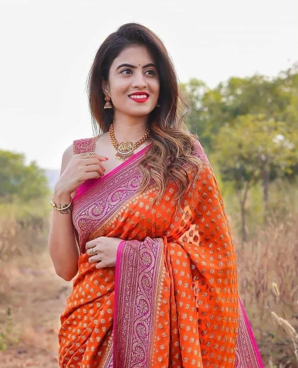 Soft Silk Party Wear Saree