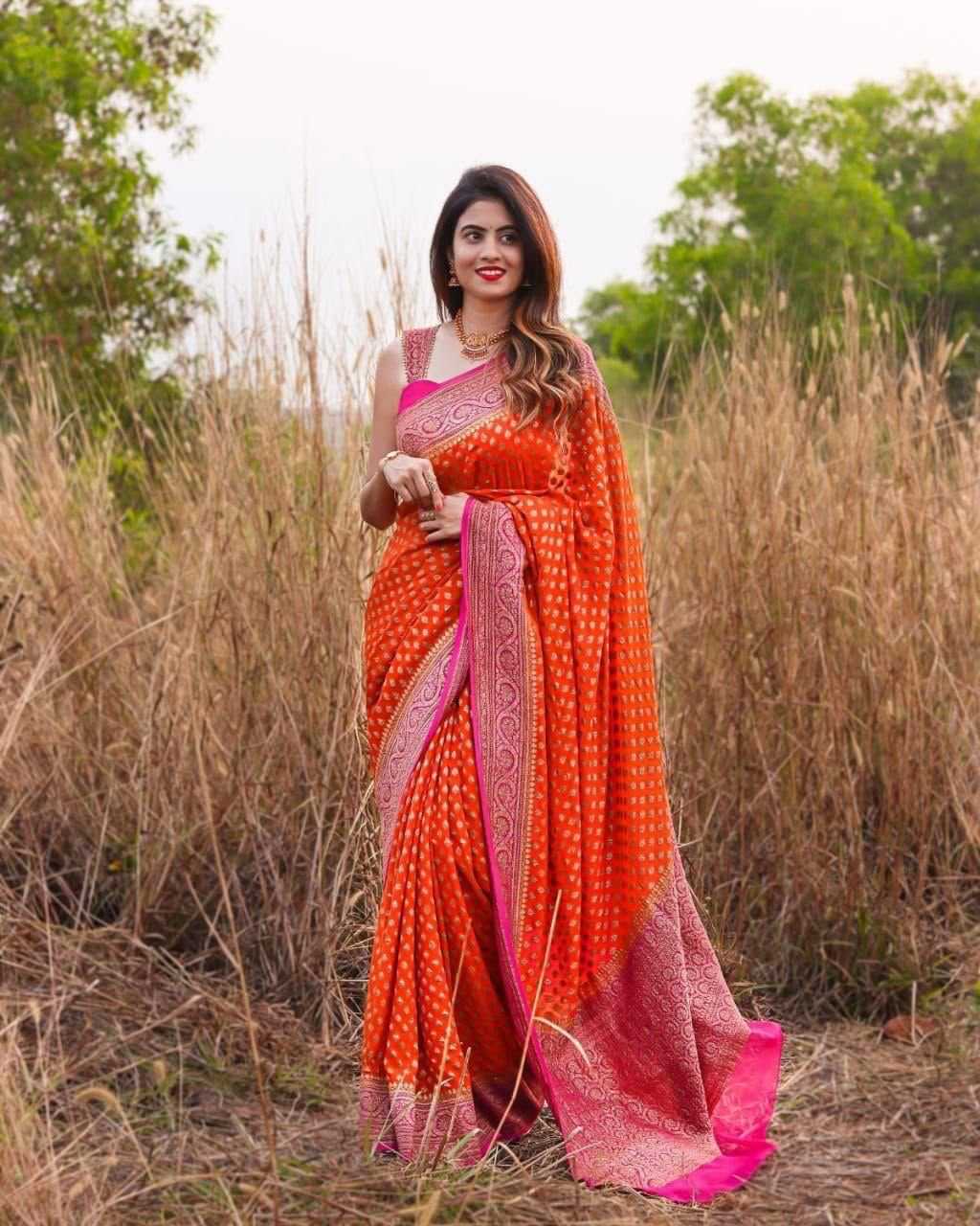 Soft Silk Party Wear Saree