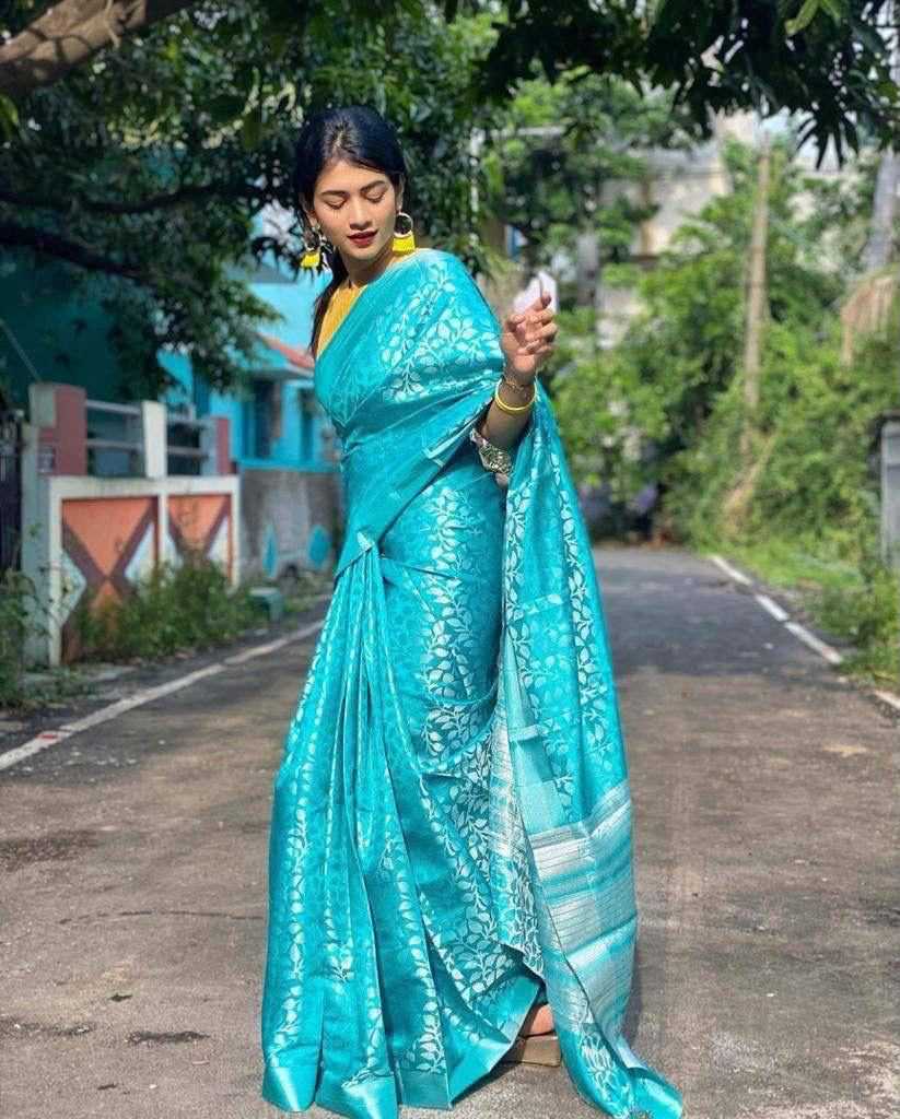 Lichi Silk Party Wear Saree