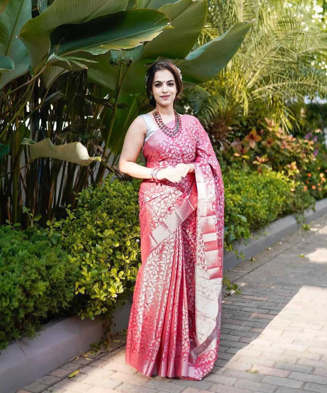 Lichi Silk Party Wear Saree