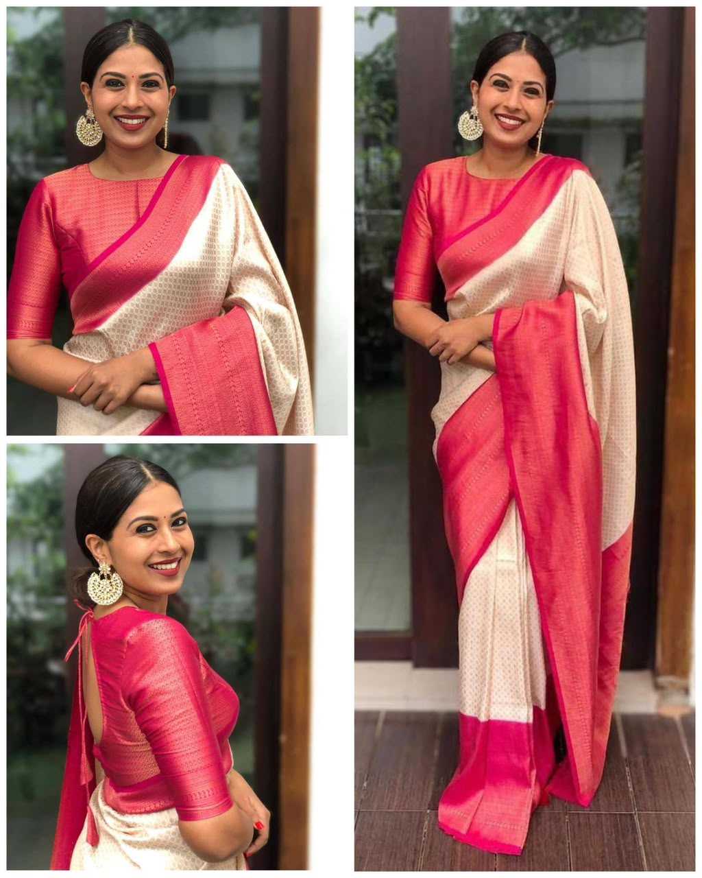 Soft Silk Jacquard Saree