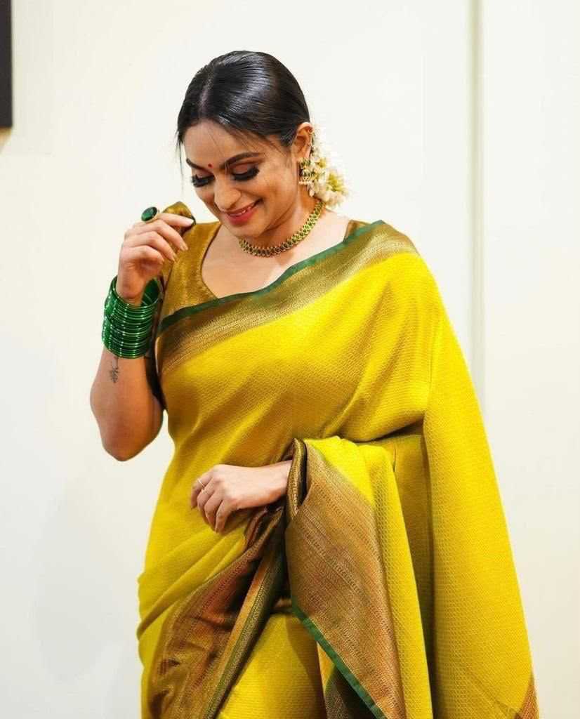 Soft Silk Jacquard Saree