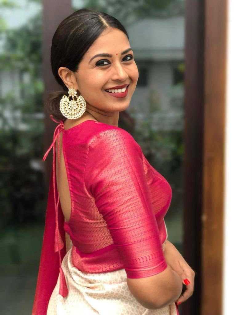 Soft Silk Jacquard Saree