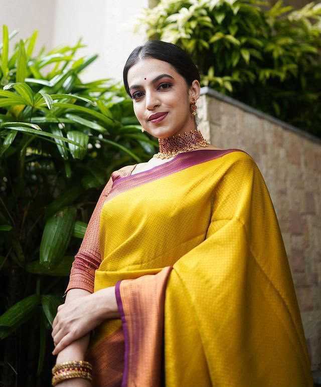 Soft Silk Jacquard Saree