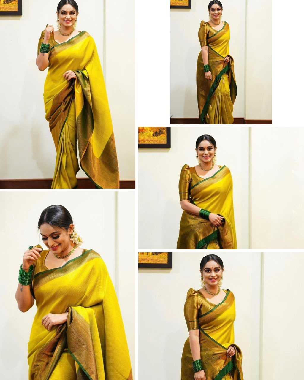 Soft Silk Jacquard Saree