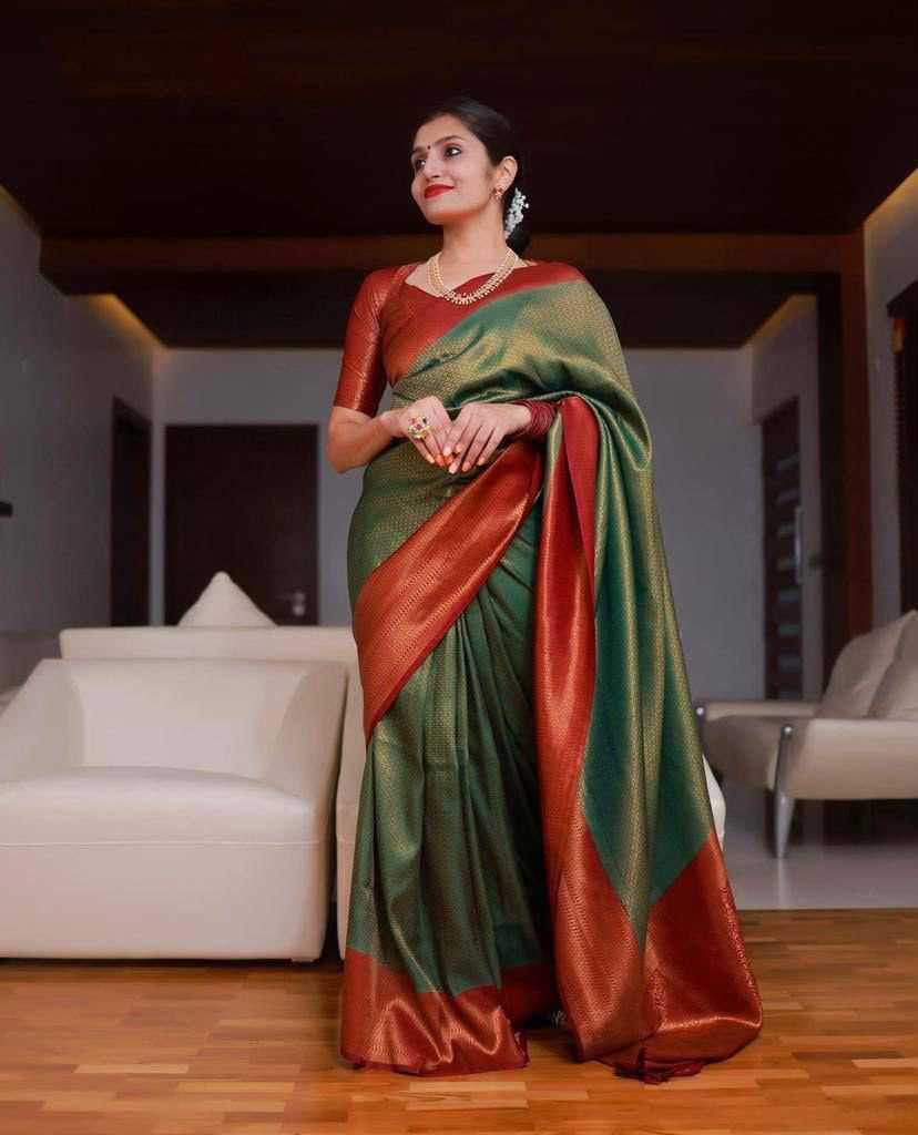 Soft Silk Jacquard Saree