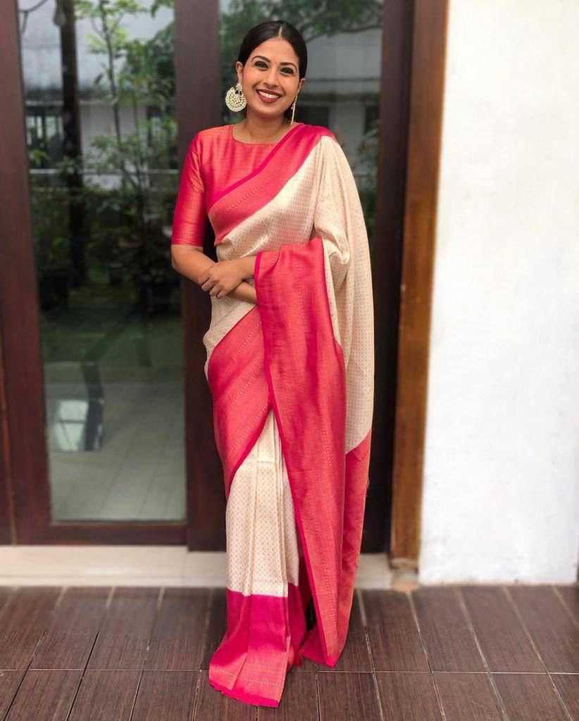 Soft Silk Jacquard Saree