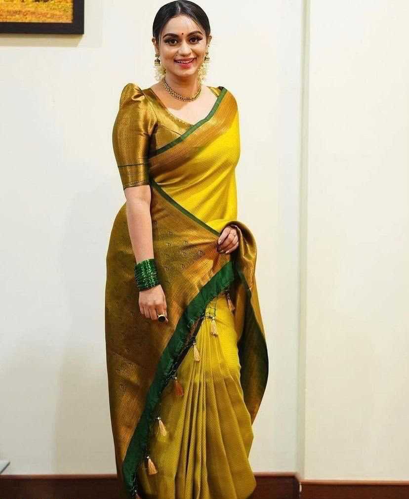 Soft Silk Jacquard Saree