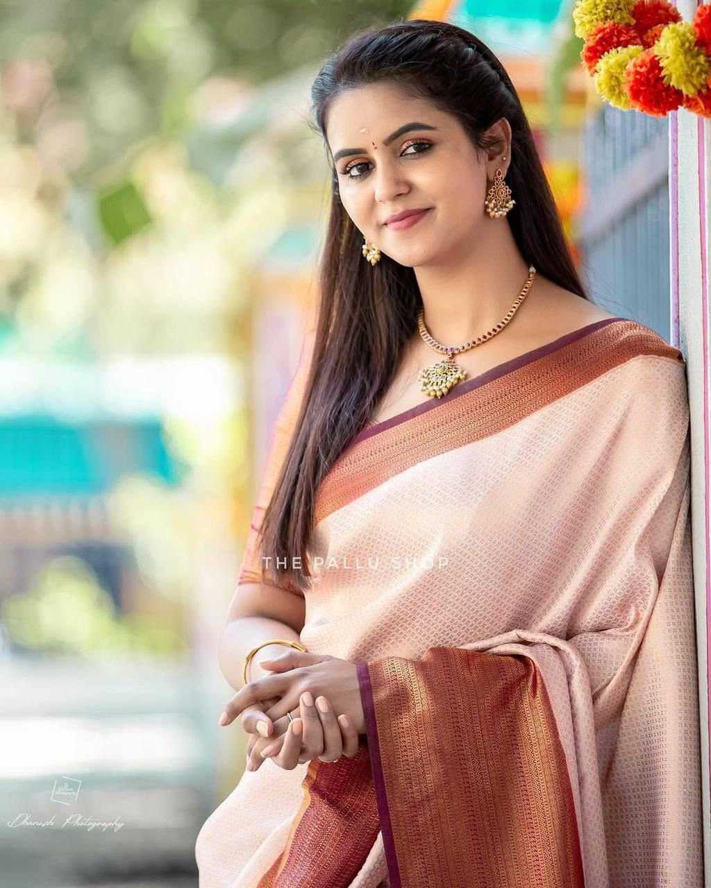 Soft Silk Jacquard Saree