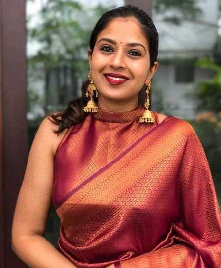 Lichi Silk Soft Saree in Rama