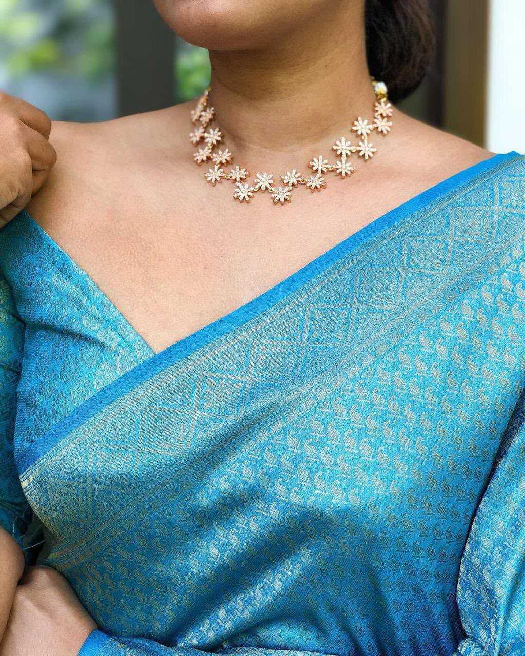 Lichi Silk Party Wear Saree