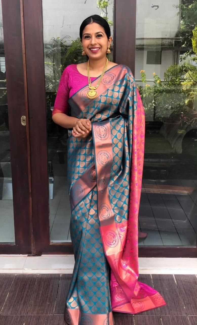 Lichi Silk Soft Saree 4065