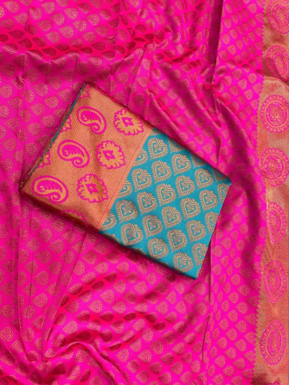 Lichi Silk Soft Saree 4065