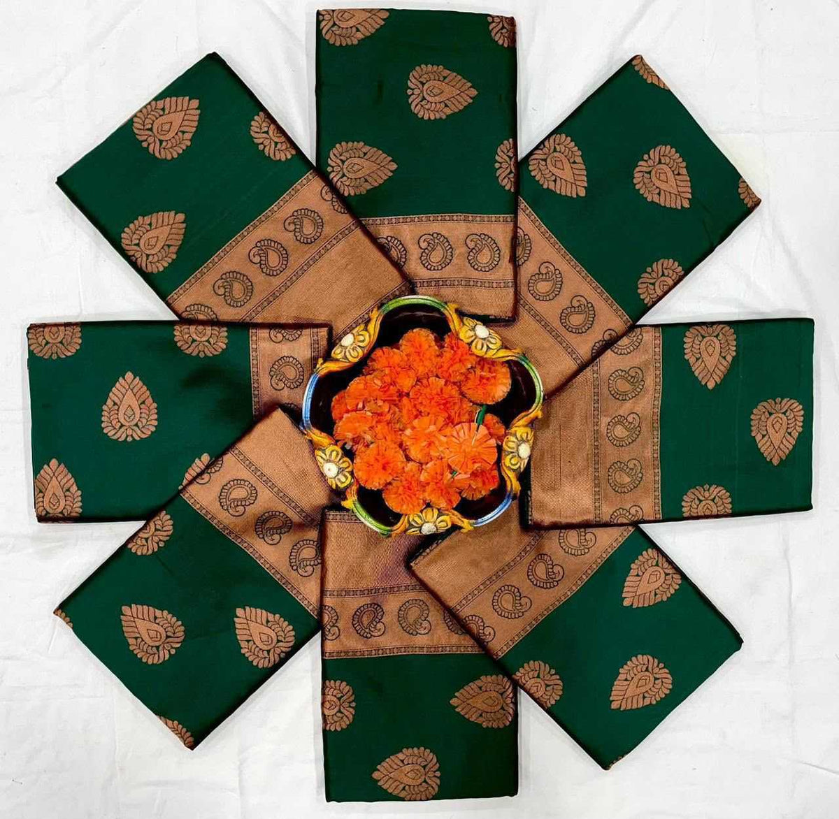 Lichi Silk Soft Saree 4066