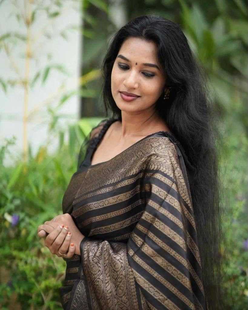 Lichi Silk Designer Saree