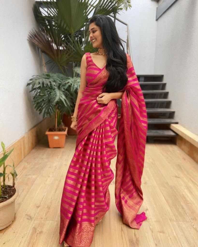 Lichi Silk Designer Saree