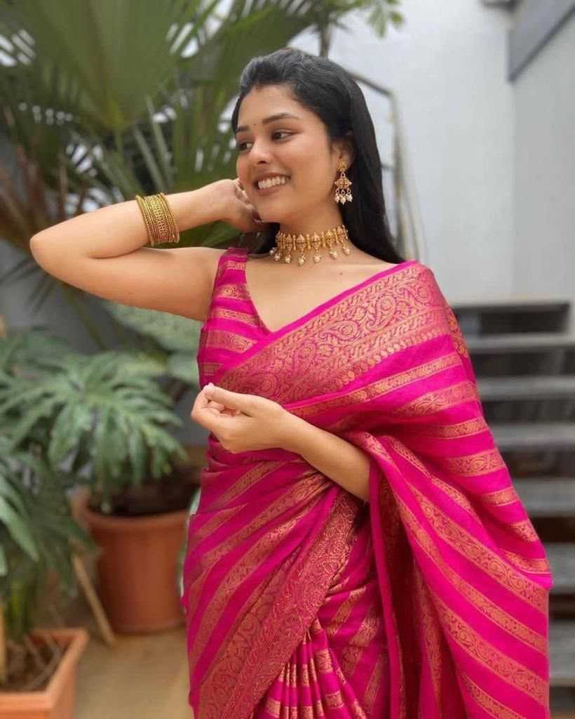 Lichi Silk Designer Saree