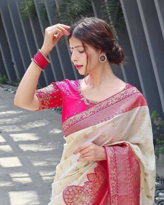 Lichi Silk Soft Saree 4095