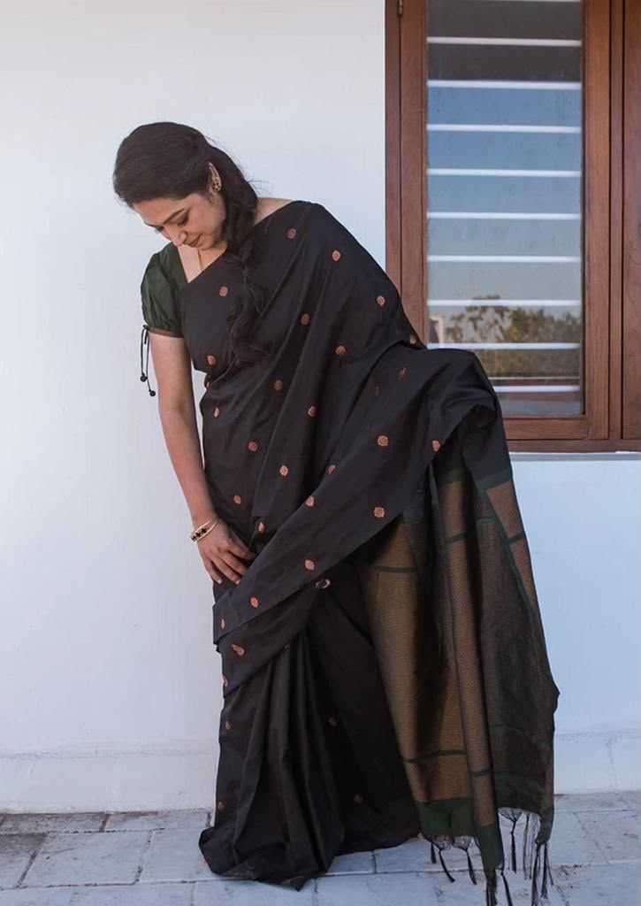 Lichi Silk Party Wear Saree