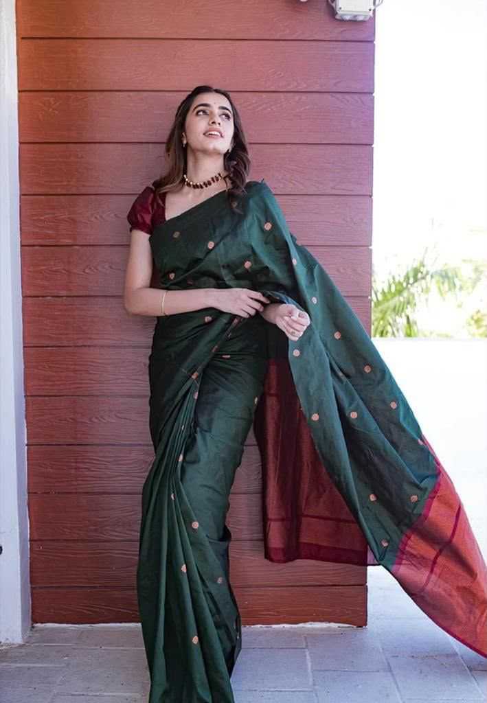 Lichi Silk Party Wear Saree