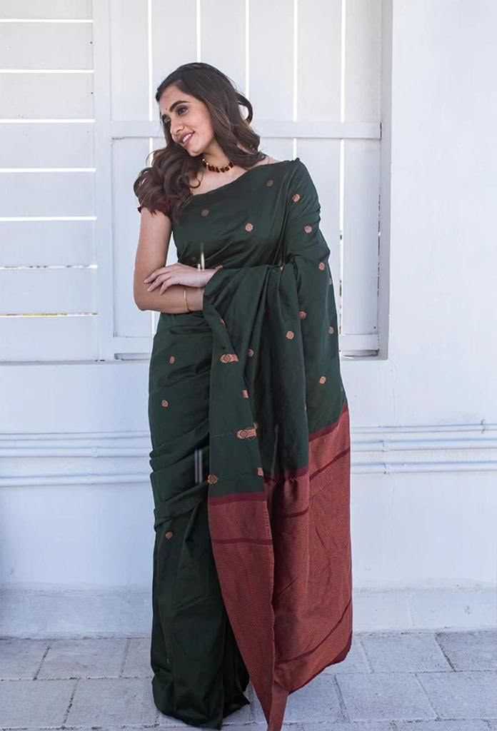 Lichi Silk Party Wear Saree