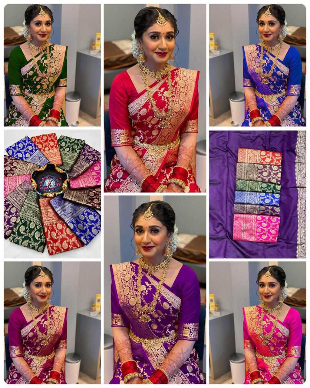 Lichi Silk Soft Saree