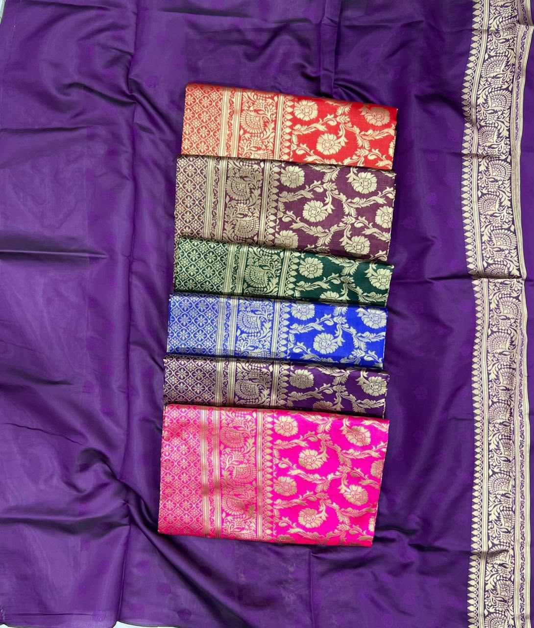 Lichi Silk Soft Saree in Pink