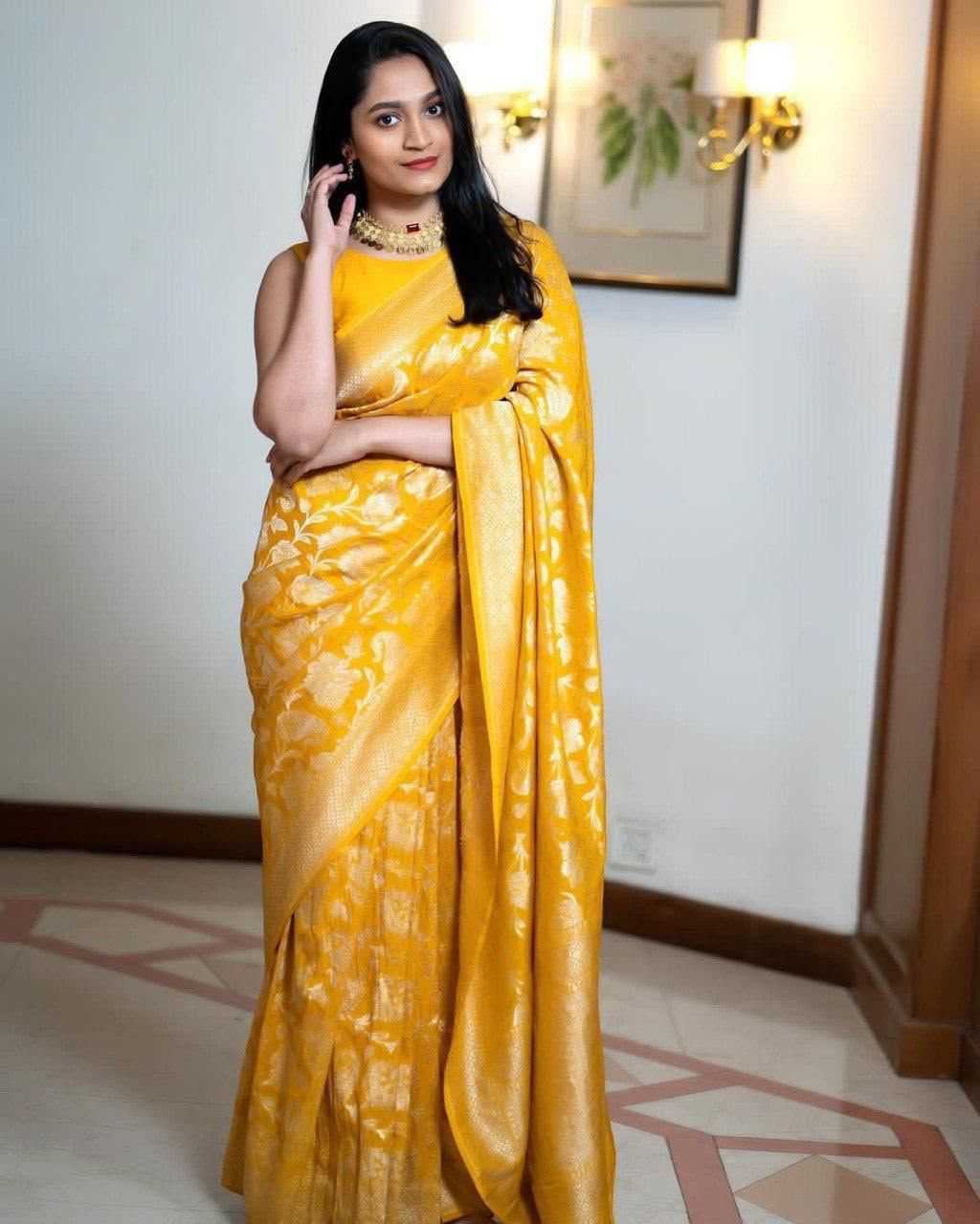 Lichi Silk Soft Saree 5076