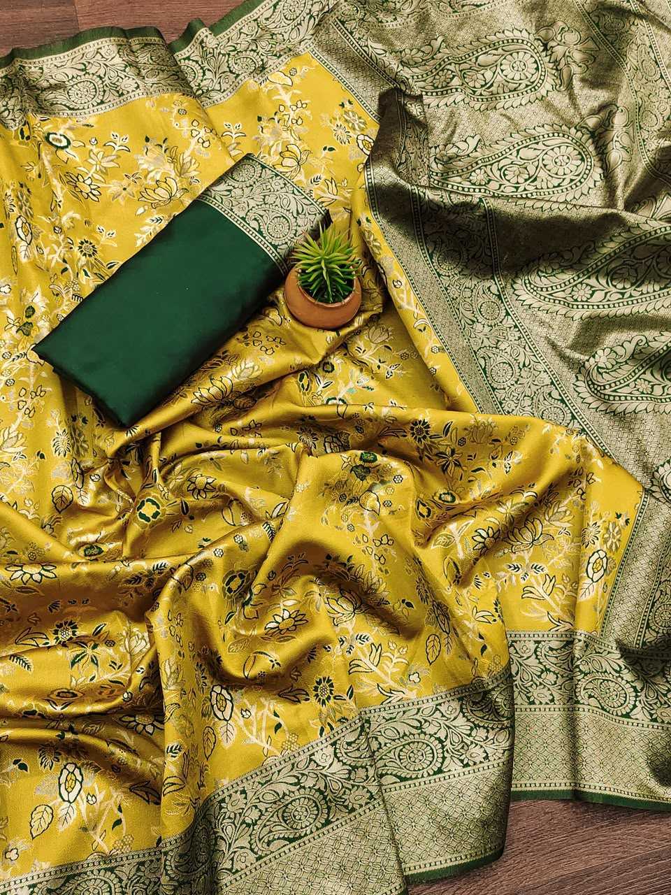 Lichi Silk Designer Saree