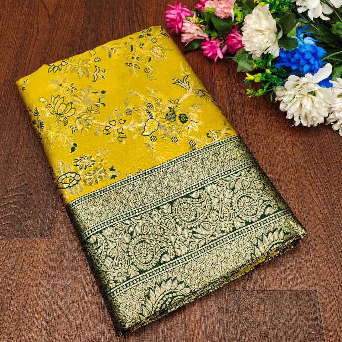 Lichi Silk Designer Saree