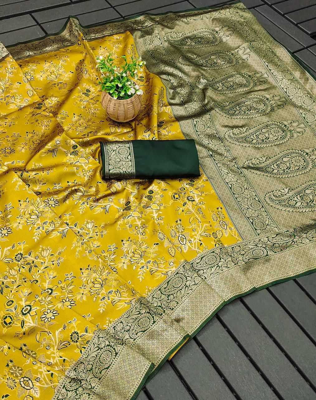 Lichi Silk Soft Saree
