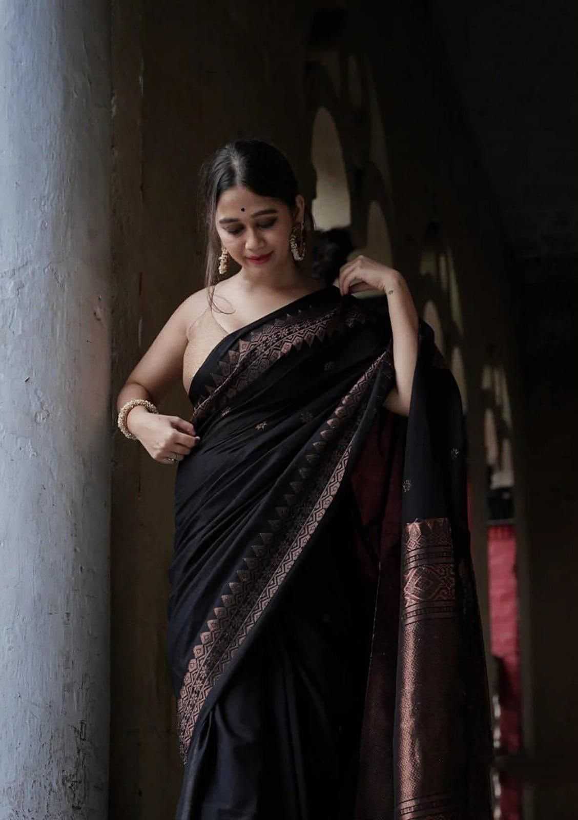 Lichi Silk Designer Saree
