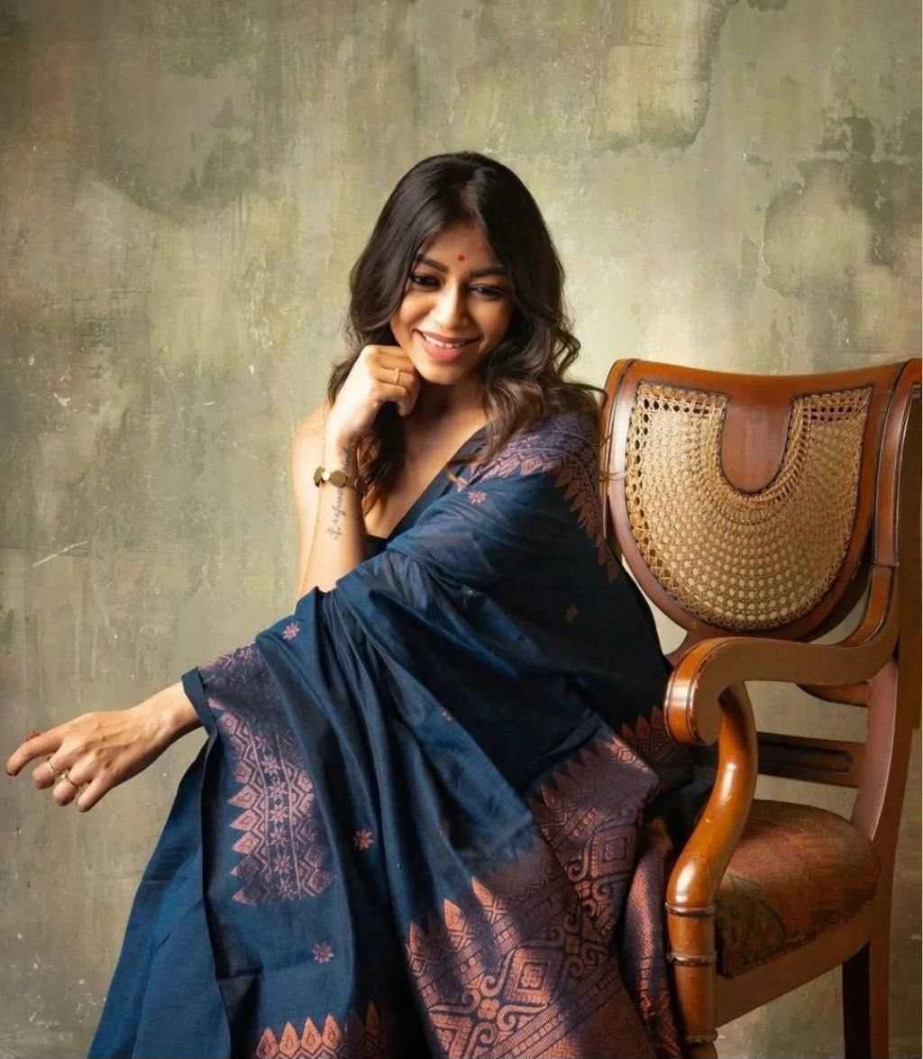 Lichi Silk Designer Saree