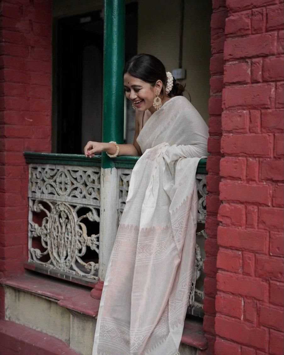 Lichi Silk Designer Saree