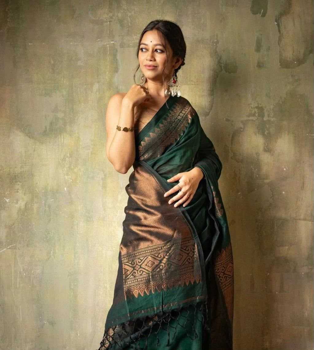 Lichi Silk Designer Saree