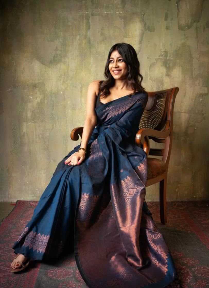 Lichi Silk Designer Saree